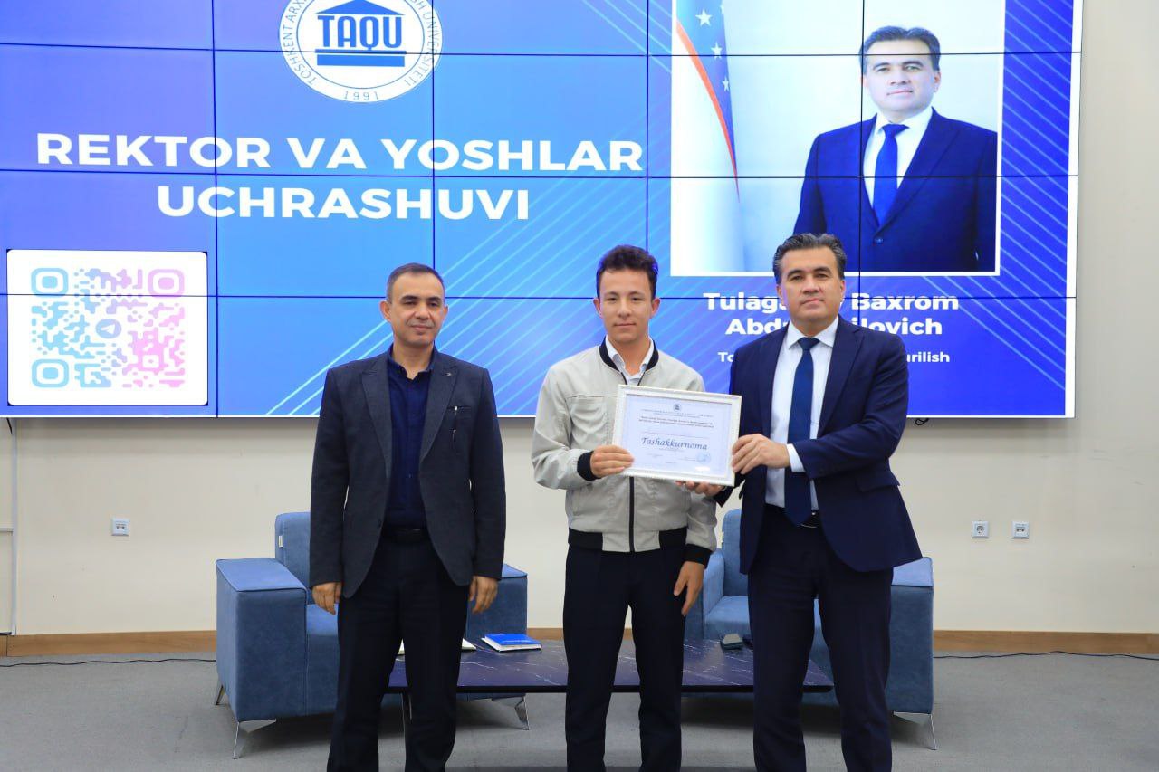 Toshkent arxitektura-qurilish universitetida “Rektor kubogi” tashkil etildi